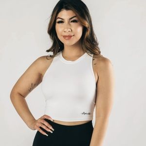 ALPHALETE ULTRASOFT CROP TANK
Women's Fitted Cropped Tank